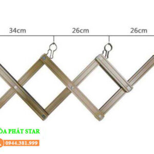 giàn phơi nhập khẩu xếp ngang